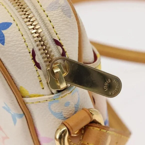 LOUIS VUITTON Monogram Multicolor Lift Shoulder Bag White M40055 LV Auth 150612 - Picture 10 of 16